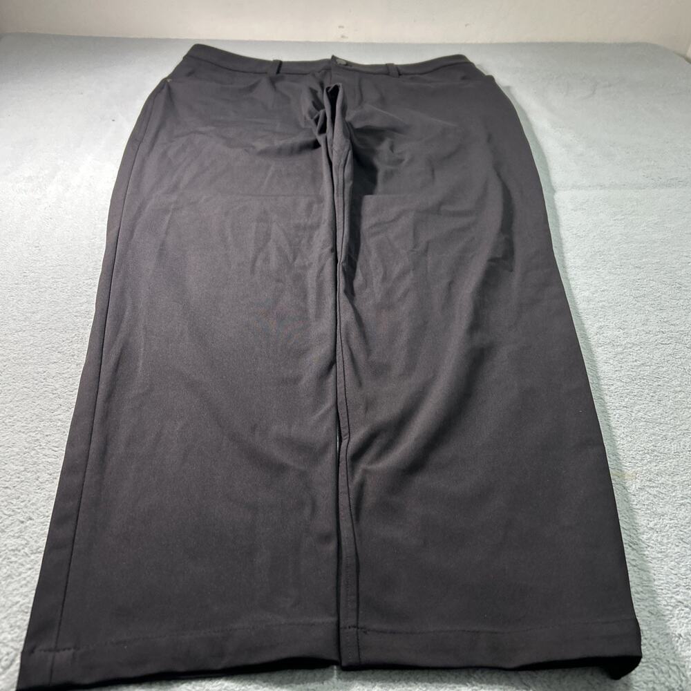Lululemon ABC Chino Loose Pants Mens 38x30 Straight Trousers Black Performance